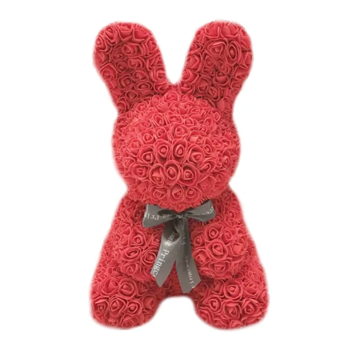 Floraison rose à l'est lapin 40 cm