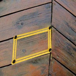 Multi-angle measuring foldable rulerHandgereedschap