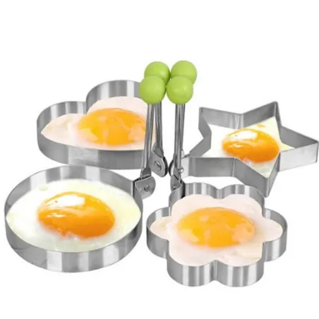 Formatrice in acciaio inox per friggere uova e pancake