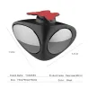 Estilo2 en 1 izquierda & derecha 360 vuelta ajustable coche retrovisor