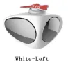 Estilo2 en 1 izquierda & derecha 360 vuelta ajustable coche retrovisor