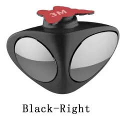 Estilo2 en 1 izquierda & derecha 360 vuelta ajustable coche retrovisor