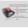 Estilo2 en 1 izquierda & derecha 360 vuelta ajustable coche retrovisor