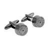 Pyöreä pronssi luoti cufflinks