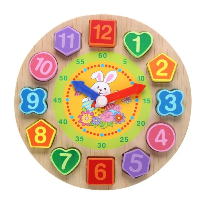 Puupallokello 12 numerolla - lelu