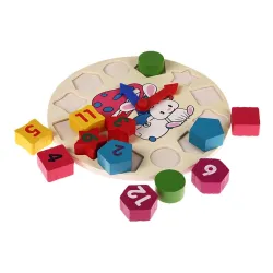 Puupallokello 12 numerolla - lelu