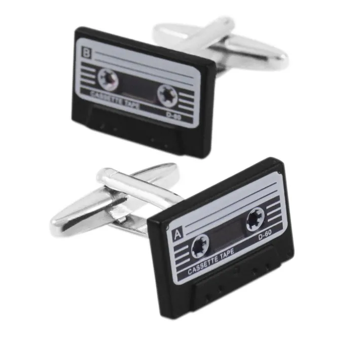Retro Cassette band Cufflinks