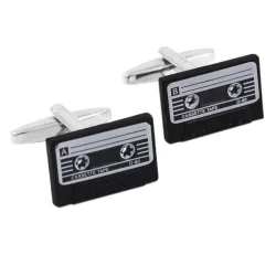 Retro Cassette band Cufflinks