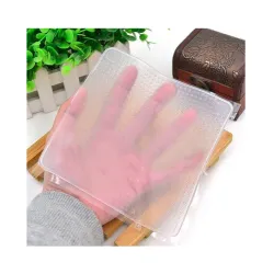 Multifunctional reusable silicone food wrap cover lids 4 pcs