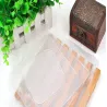 Multifunctional reusable silicone food wrap cover lids 4 pcs