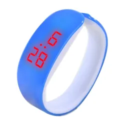Esportes LED digital assistir pulseira unisex