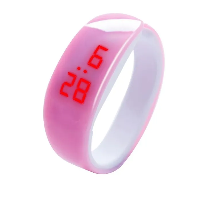 RelojesBrazalete de reloj digital LED deportivo unisex