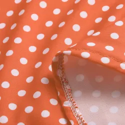 Mini Polka Dot Mekko Pitkähihainen