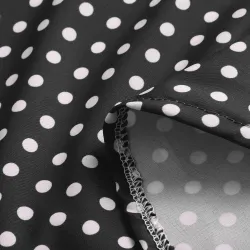 VestidosMini vestido de lunar con manga larga