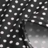 VestidosMini vestido de lunar con manga larga