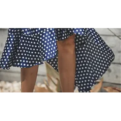 Mode robe pois dot