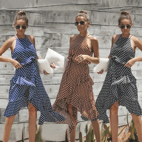 Moda vestido de bolinho