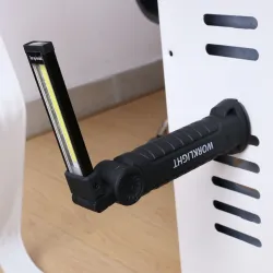 COB LED soihtu - USB ladattavissa - ripustaa koukku