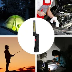 COB LED soihtu - USB ladattavissa - ripustaa koukku