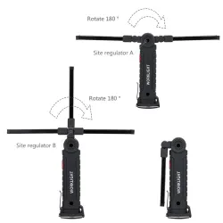 COB LED soihtu - USB ladattavissa - ripustaa koukku
