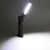 Herramientas de supervivenciaantorcha LED COB - recargable USB - con gancho colgante