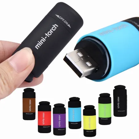 Mini 0.3W USB LED-lampa med keychain