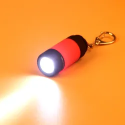 Minimi 0,3W USB LED -valon soihtu, jossa on keychain