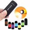 LinternasMini Antorcha de luz LED USB con llavero