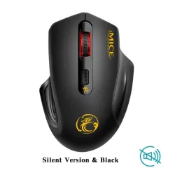 MouseRatón óptico inalámbrico 2.4GHz USB 3.0 2000DPI ajustable