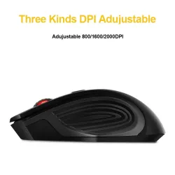 Wireless optical mouse 2.4GHz USB 3.0 2000DPI adjustableMouses