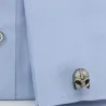 GemelosCufflinks de casco guerrero