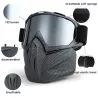 lunettes de ski snowboard - masque visage complet