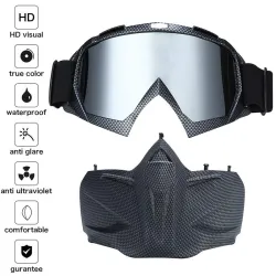 Skiing snowboard goggles - Täysi kasvonaamio
