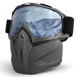 lunettes de ski snowboard - masque visage complet
