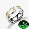 AnillosGlowing en el anillo fluorescente oscuro - unisex