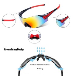 lunettes de ski de snowboard - moto UV400 lunettes de soleil