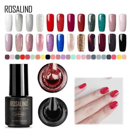 UV LED soak-off nail puolalainen geeli 7ml