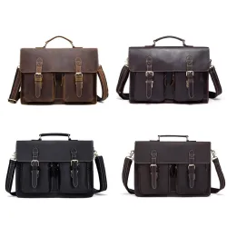 Herren echte Ledertasche