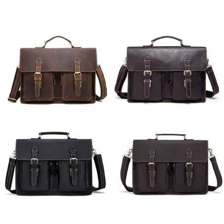 Borsa uomo in vera pelle