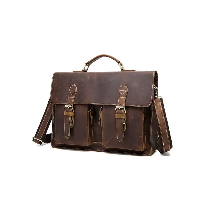 Borsa uomo in vera pelle
