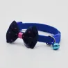 Justerbar pet krage med bowknot och bell