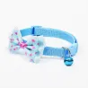 Justerbar pet krage med bowknot och bell