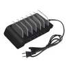 CargadoresUSB universal soporte de estación de carga con 6 cables port & 6 5V10.2A