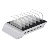 Universal USB Ladestation Stand mit 6 Port & 6 Kabeln 5V10.2A