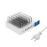 8 Caricatore USB porta con ricarica wireless - Type-C - Display a LED e stand