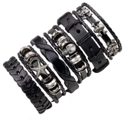 Multilayer Nather Punk -ranneke - Unsex
