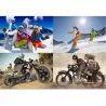 Occhiali da snowboard sci - protezione UV - antivento