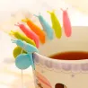 Silicone snail - tee-infuser - teepussi 2 pc
