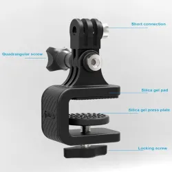 SoportesManillar de motos Skateboard - soporte de abrazadera girada - soporte para GoPro Hero Action