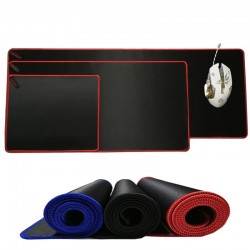 Large anti-slip mouse pad - gaming mat - rubber with lock-edge